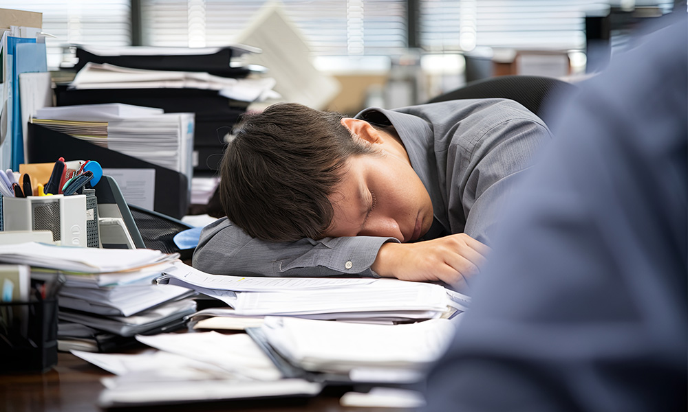 Sleeping at Work